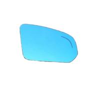 For S60 2020 2021 2022 2023 Auto Side Mirror Lens Rearview Reflective Lenses Blue Glass With Heating Blind Spot Warning Car Rearview Mirror Glass(1PCS right side)