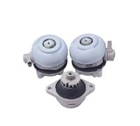 For S8 For A8 D3 3.7 4.2 5.2 6.0 V8 W12 2003-2008 2009 2010 4E0199381FL 4E0199381FS 4E0199267S Sensor Hydro Engine Support Motor Mount Kit Gearbox Engine Mounting(3PCS)