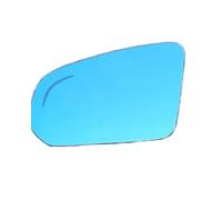 For S90 2017 2018 2019-2023 Car Rearview Mirrors Glass Outside Door Side Mirror Blue Lens With Heating Blind Spot Warning Car Rearview Mirror Glass(1PCS right side)