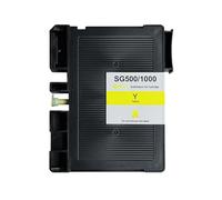 For SA-GRASS SG500 SG1000 Sublimation Ink Cartridge With Chip Plug And Play Compatible for Ri-oh(Y 1PC)
