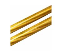 For Saab 9-2X Sedan 2000-2007 Front Modify Gas Springs Lift Support Shock Damper Prop(Yellow Carbon Fiber)