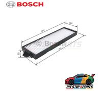 Cabin filter Particulate Filter 1 987 432 096 BOSCH for SAAB 900 II Coupe 900 II