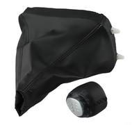 For SAAB 9 3 Gear Shift Knob 56 Speed with Gaiter and Base Compatible for Model Years 2003 2012 Smooth Shifting and Improved Control (6 speed＋cover)