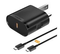 for Sam sung Fast Charger,25W USB-C Plug with 6 Feet Cable,Wall Phone Super Fast Charger for Galaxy S24Ultra/S24/S24+ S23 S22 S21 A05S A05 A14 A25 A35 A56 A15 A55 A40 A12 S10E