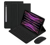 For Sam sung Galaxy Tab S9 11" 2023 (Model: SM-X710 / SM-X716B / SM-X718U) Tablet Protective Case Bluetooth Keyboard (Black)