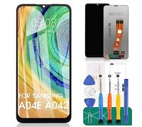 For Samsung A04E Replacement Screen For Samsung Galaxy A04E LCD Display For Galaxy A04E Digitizer Assembly A042 Repair Kits Without Frame (Black)