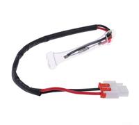 For Samsung Compatible Thermal Fuse Defrost Sensor for Optimal Fridge Performance (White)