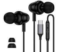 for Samsung Earbuds Wired USB C in-ear Ear Buds for Samsung Galaxy A17 S25 FE Ultra A16 A36 A26 A56 S24, USBC Headphones Wired Ear Phones with Type C Plug Earphones with Microphone for Google Pixel 10