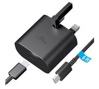 For Samsung Fast Charger,25W USBC Plug with 6ft USB C Cable, Wall Samsung Super Fast Chargers,Compatible with Galaxy S24/S24Ultra/S24+/S23 Ultra,S22,S21/S20 FE,S20,S10,Note 20,A12,A13,A14,A33,A53,A54