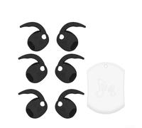 For Samsung For Galaxy Buds 4 Compatible Silicone Ear Tips That Improve Passive Noise Isolation and Provide Consistent In-Ear Stability (Black)