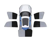 For Samsung For QM3 For J87 2013 2014 2015 2016 2017 2018 2019 Car Coverage Sunshades Pad Window Visor Sun Shade Front Window Sunshades(Silver Black 5PCS)