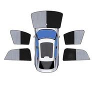 For Samsung For QM3 For J87 2013 2014 2015 2016 2017 2018 2019 Car Coverage Sunshades Pad Window Visor Sun Shade Front Window Sunshades(Silver Black 5PCS A)