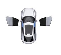 For Samsung For QM3 For J87 2013 2014 2015 2016 2017 2018 2019 Car Coverage Sunshades Pad Window Visor Sun Shade Front Window Sunshades(Silver Black 2PCS)