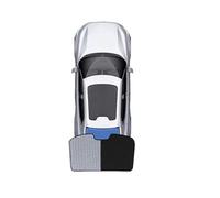 For Samsung For QM3 For J87 2013 2014 2015 2016 2017 2018 2019 Car Coverage Sunshades Pad Window Visor Sun Shade Front Window Sunshades(Silver Black 1PC)