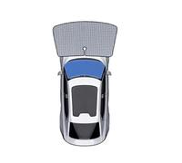 For Samsung For QM3 For J87 2013 2014 2015 2016 2017 2018 2019 Car Coverage Sunshades Pad Window Visor Sun Shade Front Window Sunshades(Silver 1PC)