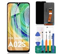 For Samsung Galaxy A02s Screen Replacement For Samsung A02s LCD Screen Replacement A025F LCD Display A025M Touch Digitizer with SM-A025G,SM-A025M,SM-A025F Assembly Repair Kits(160MM Smaller Size)