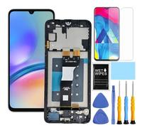 for Samsung Galaxy A05s Screen Replacement with Frame for Samsung a05s a057 Screen Replacement A057u A057a A057w A057f LCD Display digitizer Touch Screen Assembly with Repair Part Tools 6.5 inch