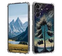 for Samsung Galaxy A13 5G Case,for Samsung A04S Case,Slim Transparent Flexible TPU Durable Shockproof Anti-Scratch Anti-Fall Phone Cover for Samsung Galaxy A04S,Sky Forest Tree