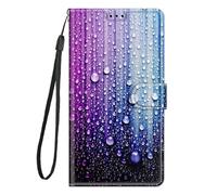 For Samsung Galaxy A16/A26 Case - Shock-Absorption Magnetic Closure Card Slot Kickstand Silicone Full Protection Shockproof PU Leather Flip Wallet Phone Case Cover for Samsung Galaxy A16/A26
