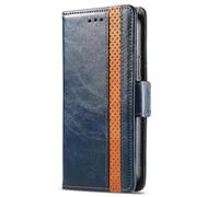 for Samsung Galaxy A16 Case, Shockproof PU Leather Book Stylish Cover Case with Magnetic Closure Flip Folio Wallet Stand View Cover Pouch Card Holder Phone Case for Samsung Galaxy A16 blue