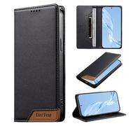 for Samsung Galaxy A26/A16/A17 Wallet Case with RFID Blocking PU Leather, Flip Folio Book Covers, Magnetic Credit Card Holder Protective Shockproof Phone Case for Samsung Galaxy A26/A16/A17,black