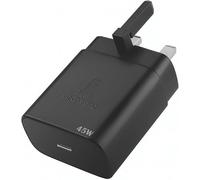 For Samsung Galaxy A27 / A37 / A57 Charger, 45W Super Fast USB-C Charger Plug for Galaxy A26 / A36 / A56 / A25 / A35 / A55 / A24 A34 A54 / A23 A33 A53 / A22 A32 / A52 A52s, USB C Charging Plug (BLACK)