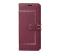 for Samsung Galaxy A32 5G Case, Wallet Case Flip Leather with Card Holder Magnetic Closure Shockproof Kickstand Protective Phone Cases Cover for Samsung Galaxy A32 5G,Red