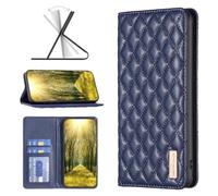 for Samsung Galaxy A36 Case, Women Shock-Absorption Luxury PU Leather Notebook Phone Cases with Kickstand Inner Magnetic Card Holder Shockproof Flip Protective Cover for Samsung Galaxy A36 blue