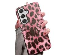for Samsung Galaxy A52/A52S 5G Case Cute Leopard Phone Case Luxury Trendy Retro Cheetah Print Design, Aesthetic Pattern Y2k Cover, Shockproof 2-in-1 Double Layer Protective Cover for Women Girls, bw07