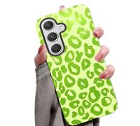 for Samsung Galaxy A52/A52S 5G Case Cute Leopard Phone Case Luxury Trendy Retro Cheetah Print Design, Aesthetic Pattern Y2k Cover, Shockproof 2-in-1 Double Layer Protective Cover for Women Girls, bw12