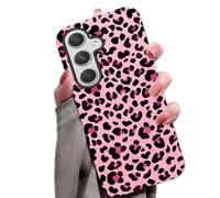for Samsung Galaxy A52/A52S 5G Case Cute Leopard Phone Case Luxury Trendy Retro Cheetah Print Design, Aesthetic Pattern Y2k Cover, Shockproof 2-in-1 Double Layer Protective Cover for Women Girls, bw06