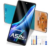 For Samsung Galaxy A52S 5G LCD Display - For Samsung A52S 5G Replacement Screen SM-A528B, SM-A528B/DS, SM-A528N Touch Screen Digitizer Assembly Repair Kit (Black)
