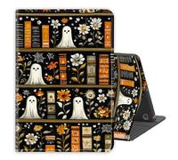 for Samsung Galaxy A9 Plus Tablet Case 11''PU Leather Folio Sturdy Cover Full-Auto Wake/Sleep Bookshelves Ghostly for Galaxy Tab A9 Plus Case 2024 Model:SM-X210/X216/X218