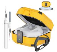 for Samsung Galaxy Buds 4/Bud 4 Pro Case (2026) with Safety Lock (Yellow)