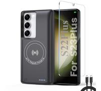 For Samsung Galaxy Galaxy S23 Plus/S22 Plus Battery Case, Real 10000mAh Portable Power Bank Magnetic Wireless Charging,Protective Charger cell phone case with battery pack Rechargeable Anti-Fall