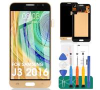 For Samsung Galaxy J3 2016 J320 J320A J320M/DS J320F/DS J320H/DS J320P J320R4 LCD Screen Replacement Digitizer Glass Assembly Kits?Free tempered film, glue and tools (Glod)