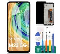 For Samsung Galaxy M23 5G LCD Screen For Samsung M23 Screen Replacement M236 LCD Display SM-M236B Touch Digitizer Assembly SM-M236B/DS Repair Parts Kits(Black With Frame?
