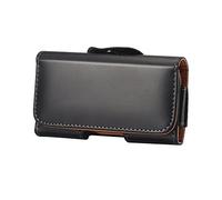 For Samsung Galaxy Note 10 Lite Leather Holster, Belt Holster Pouch Case For Samsung S10 Plus/S9 Plus/A91/A81/A60/S20 Plus/s20 ultra, Universal Glossy Leather Case Holster With Clip For Huawei Mate30