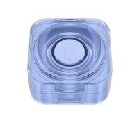For Samsung Galaxy Ring TPU Charger Box Protective Case, Anti-Scratch Transparent Cover Shell Smart Ring Accessories Protector for Samsung Galaxy Ring (Translucent Blue)