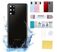 for Samsung Galaxy s20+ Back Cover Glass Replacement 6.7-Inches SM-G986U All Carriers with Installation Manual + Repair Tool Kit (Cosmic Black)