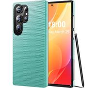 for Samsung Galaxy S23 Ultra Case with Screen Protector, Military Grade Protection S23 Ultra Protective Case Rugged PC Hard Silcone Shockproof Cover for Samsung S23 Ultra 5G Phone Case (Mint Green)