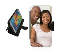 For Samsung Galaxy S23 Ultra personalised phone case wallet flip case photo on the front panel