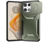 for Samsung Galaxy S24 Ultra 5G Case, Defender Designed [Military Grade Drop Protection], Premium Leather Shockproof Protective Phone Case Slim Soft Phone Cover for Samsung Galaxy S24 Ultra 5G Green