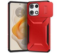 for Samsung Galaxy S24 Ultra 5G Case, Defender Designed [Military Grade Drop Protection], Premium Leather Shockproof Protective Phone Case Slim Soft Phone Cover for Samsung Galaxy S24 Ultra 5G red