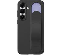for Samsung Galaxy S25 5G with Smart Button, Standing Grip Phone Case with Kickstand, for Samsung S25 5G Case Smart Button Cover | Hand Strap | Soft Touch | Stand Grip | Smart Butto Black