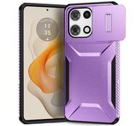 for Samsung Galaxy S25 Ultra 5G Case, Defender Designed [Military Grade Drop Protection], Premium Leather Shockproof Protective Phone Case Slim Soft Phone Cover for Samsung Galaxy S25 Ultra 5G Purple