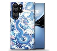 for Samsung Galaxy S25 Ultra Case 6.9''Hybrid 2-Layer Shockproof Hard Shell |Scratch Resistant Cover|Anime Dragon Tylish Protective Phone Case for Men & Women