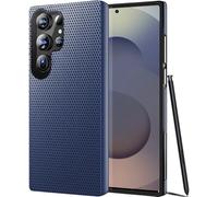 for Samsung Galaxy S25 Ultra Case with Screen Protector, Military Grade Protection S25 Ultra Protective Case Rugged PC Hard Silcone Shockproof Cover for Samsung S25 Ultra 5G Phone Case (Blue)