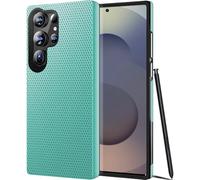 for Samsung Galaxy S25 Ultra Case with Screen Protector, Military Grade Protection S25 Ultra Protective Case Rugged PC Hard Silcone Shockproof Cover for Samsung S25 Ultra 5G Phone Case (Mint Green)