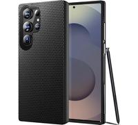 for Samsung Galaxy S25 Ultra Case with Screen Protector, Military Grade Protection S25 Ultra Protective Case Rugged PC Hard Silcone Shockproof Cover for Samsung S25 Ultra 5G Phone Case (Black)